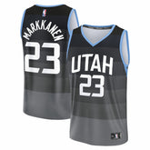 Lauri Markkanen Utah Jazz Youth 2025/26 City Edition Fastbreak Jersey Black - NBA