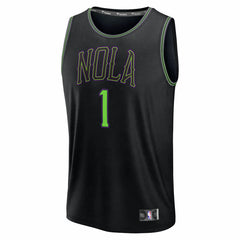 Zion Williamson New Orleans Pelicans Youth 2025/26 City Edition Fastbreak Jersey Black - NBA