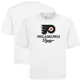 Philadelphia Flyers Levelwear Team Surge Luxe Signature Knit T-Shirt - White - NHL