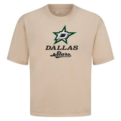 Dallas Stars Levelwear Team Surge Luxe Signature Knit T-Shirt - Khaki - NHL