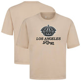 Los Angeles Kings Levelwear Team Surge Luxe Signature Knit T-Shirt - Khaki - NHL