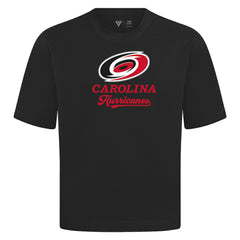 Carolina Hurricanes Levelwear Team Surge Luxe Signature Knit T-Shirt - Black - NHL
