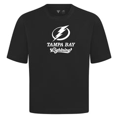 Tampa Bay Lightning Levelwear Team Surge Luxe Signature Knit T-Shirt - Black - NHL