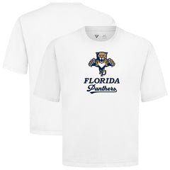 Florida Panthers Levelwear Team Surge Luxe Signature Knit T-Shirt - White - NHL