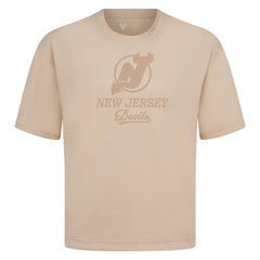 New Jersey Devils Levelwear Shadow Surge Luxe Signature Knit T-Shirt - Khaki - NHL