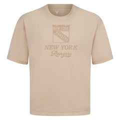 New York Rangers Levelwear Shadow Surge Luxe Signature Knit T-Shirt - Khaki - NHL