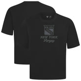 New York Rangers Levelwear Shadow Surge Luxe Signature Knit T-Shirt - Black - NHL