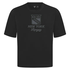 New York Rangers Levelwear Shadow Surge Luxe Signature Knit T-Shirt - Black - NHL