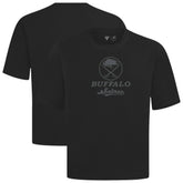 Buffalo Sabres Levelwear Shadow Surge Luxe Signature Knit T-Shirt - Black - NHL