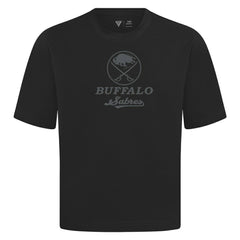 Buffalo Sabres Levelwear Shadow Surge Luxe Signature Knit T-Shirt - Black - NHL