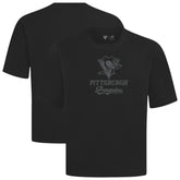 Pittsburgh Penguins Levelwear Shadow Surge Luxe Signature Knit T-Shirt - Black - NHL