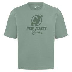 New Jersey Devils Levelwear Shadow Surge Luxe Signature Knit T-Shirt - Green - NHL