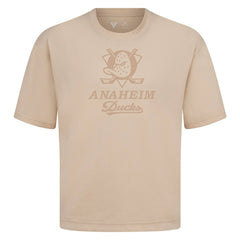 Anaheim Ducks Levelwear Shadow Surge Luxe Signature Knit T-Shirt - Khaki - NHL