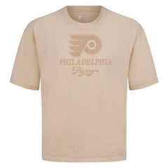 Philadelphia Flyers Levelwear Shadow Surge Luxe Signature Knit T-Shirt - Khaki - NHL