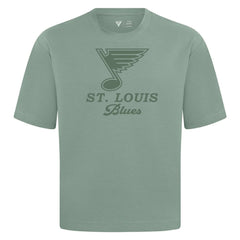 St. Louis Blues Levelwear Shadow Surge Luxe Signature Knit T-Shirt - Green - NHL