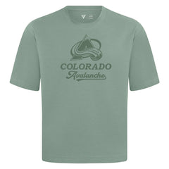 Colorado Avalanche Levelwear Shadow Surge Luxe Signature Knit T-Shirt - Green - NHL