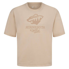 Minnesota Wild Levelwear Shadow Surge Luxe Signature Knit T-Shirt - Khaki - NHL