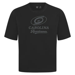 Carolina Hurricanes Levelwear Shadow Surge Luxe Signature Knit T-Shirt - Black - NHL