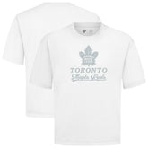 Toronto Maple Leafs Levelwear Shadow Surge Luxe Signature Knit T-Shirt - White - NHL