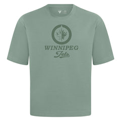 Winnipeg Jets Levelwear Shadow Surge Luxe Signature Knit T-Shirt - Green - NHL