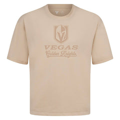 Vegas Golden Knights Levelwear Shadow Surge Luxe Signature Knit T-Shirt - Khaki - NHL