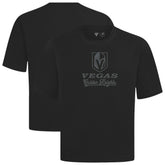 Vegas Golden Knights Levelwear Shadow Surge Luxe Signature Knit T-Shirt - Black - NHL