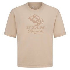 Utah Mammoth Levelwear Shadow Surge Luxe Signature Knit T-Shirt - Khaki - NHL