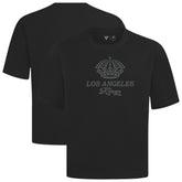 Los Angeles Kings Levelwear Shadow Surge Luxe Signature Knit T-Shirt - Black - NHL