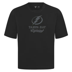 Tampa Bay Lightning Levelwear Shadow Surge Luxe Signature Knit T-Shirt - Black - NHL