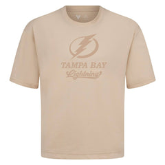 Tampa Bay Lightning Levelwear Shadow Surge Luxe Signature Knit T-Shirt - Khaki - NHL
