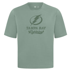Tampa Bay Lightning Levelwear Shadow Surge Luxe Signature Knit T-Shirt - Green - NHL