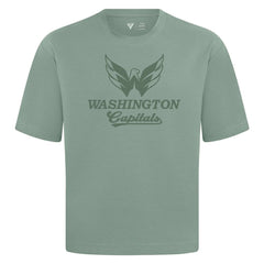 Washington Capitals Levelwear Shadow Surge Luxe Signature Knit T-Shirt - Green - NHL