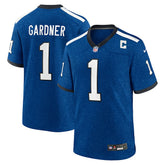 Ahmad Sauce Gardner Indianapolis Colts Alternate 2 Indiana Nights Game Jersey Heather Royal | Nike for Sale