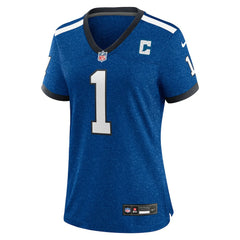 Ahmad Sauce Gardner Indianapolis Colts Women's Alternate 2 Indiana Nights Game Jersey Heather Royal | Nike for Sale
