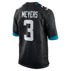 Jakobi Meyers Jacksonville Jaguars Alternate Game Jersey Black | Nike for Sale