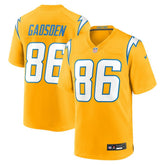 Oronde Gadsden Los Angeles Chargers Alternate Charger Power Game Jersey Gold | Nike for Sale