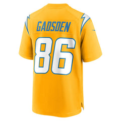 Oronde Gadsden Los Angeles Chargers Alternate Charger Power Game Jersey Gold | Nike for Sale