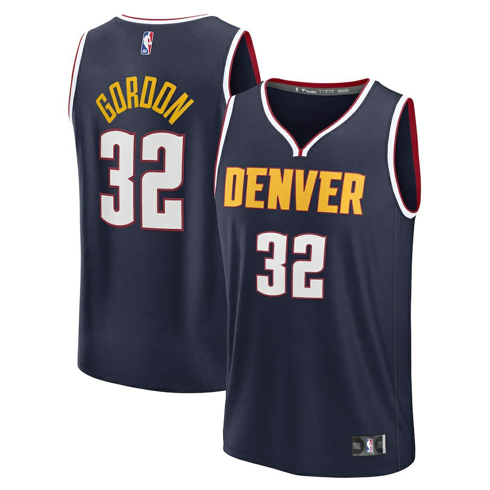 Aaron Gordon Denver Nuggets Fast Break Replica Jersey Navy Icon Edition - NBA