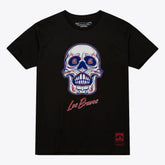 Atlanta Braves Mitchell & Ness Women's Sugar Skull Boxy T-Shirt - MLB