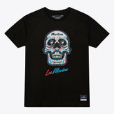 Miami Marlins Mitchell & Ness Women's Sugar Skull Boxy T-Shirt - MLB