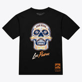 San Diego Padres Mitchell & Ness Women's Sugar Skull Boxy T-Shirt - MLB