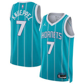 Kon Knueppel Charlotte Hornets Jordan Brand Unisex Swingman Jersey Icon Edition Teal - NBA