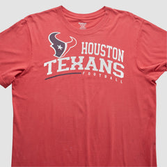 Houston Texans Reebok 2000s T-shirt Red Vintage | Fanatics