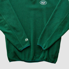 New York Jets Majestic 2000s 1/4 Zip Sweatshirt Green Vintage | Fanatics