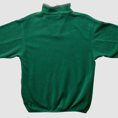 New York Jets Majestic 2000s 1/4 Zip Sweatshirt Green Vintage | Fanatics