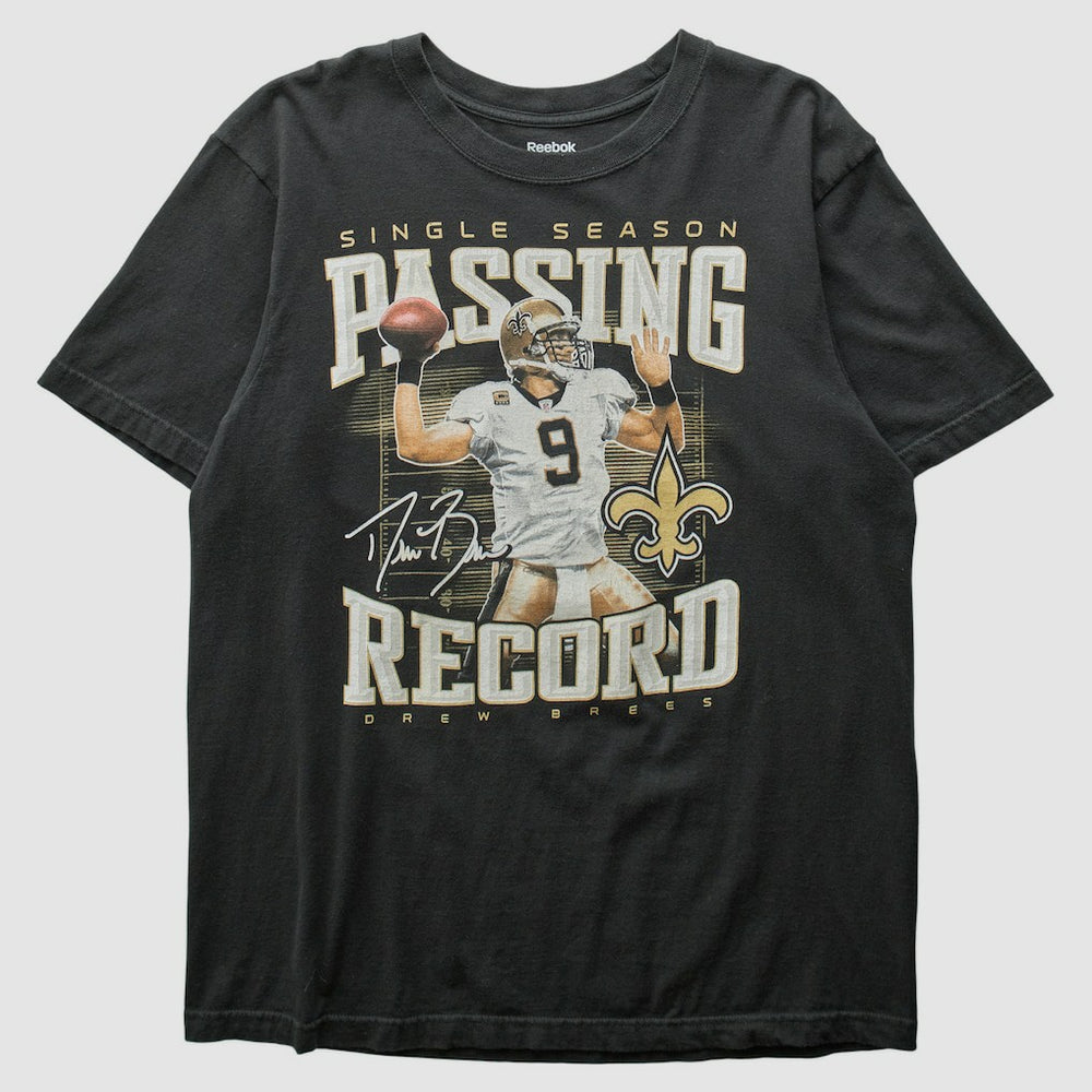 New Orleans Saints Reebok 2010s T-shirt Black Vintage | Fanatics