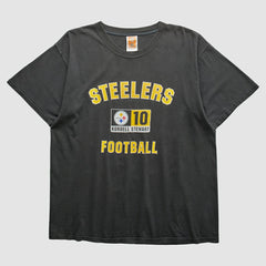 Pittsburgh Steelers NFL 2000s T-shirt Black Vintage | Fanatics