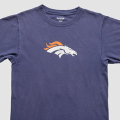 Denver Broncos Reebok 2000s T-shirt Navy Vintage | Fanatics