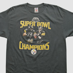 Pittsburgh Steelers NFL 2009 T-shirt Charcoal Vintage | Fanatics