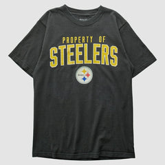 Pittsburgh Steelers Reebok 2010s T-shirt Black Vintage | Fanatics
